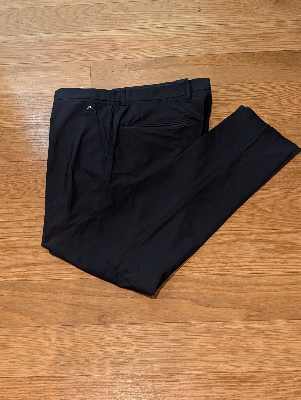 J.Lindeberg Elof Golf Pants 36x32 Blue Tight Fit Light Poly